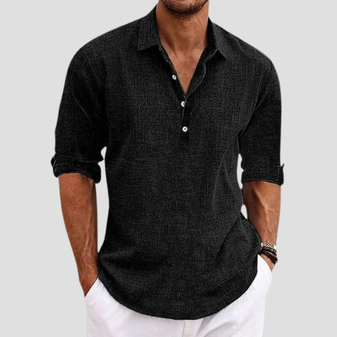 The Old Money Atelier | Casual Linen Shirt