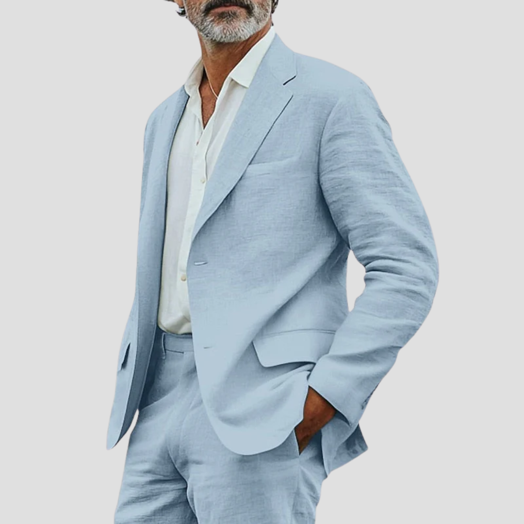 The Old Money Atelier | Classic Linen Suit