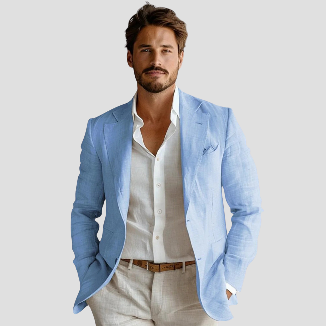 The Old Money Atelier | Refined Linen Blazer