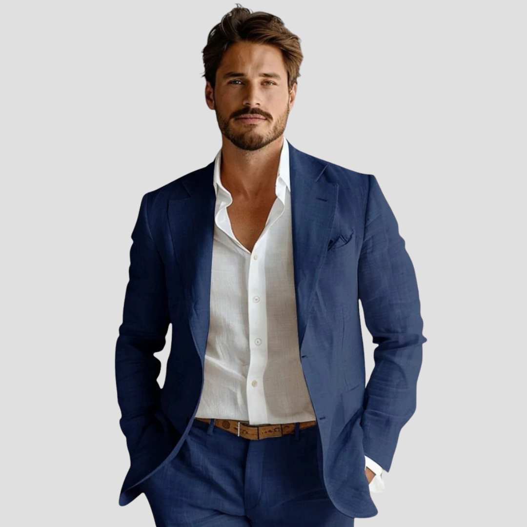 The Old Money Atelier | Refined Linen Blazer
