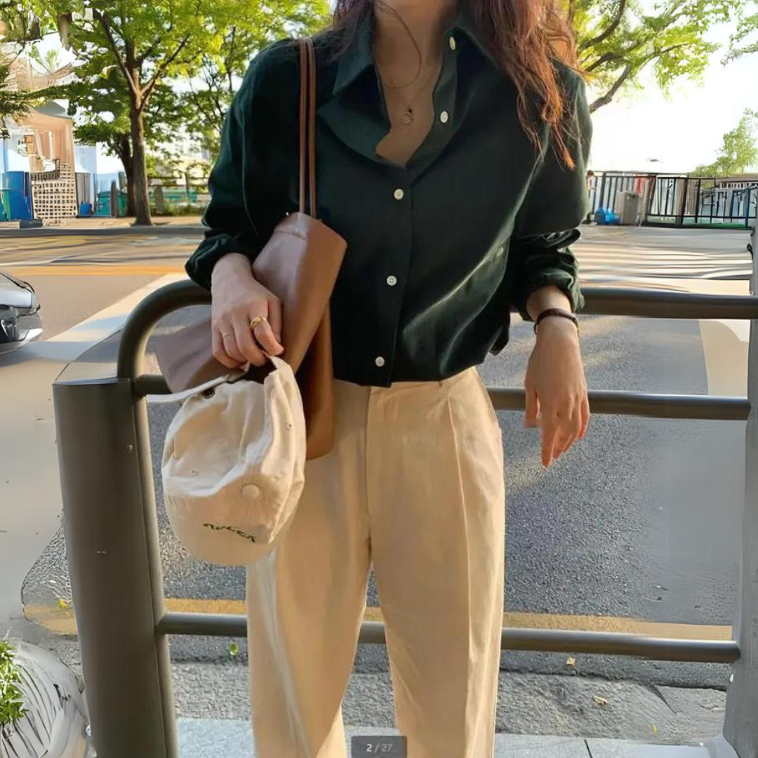 The Old Money Atelier | Women's Classic Chic Shirt