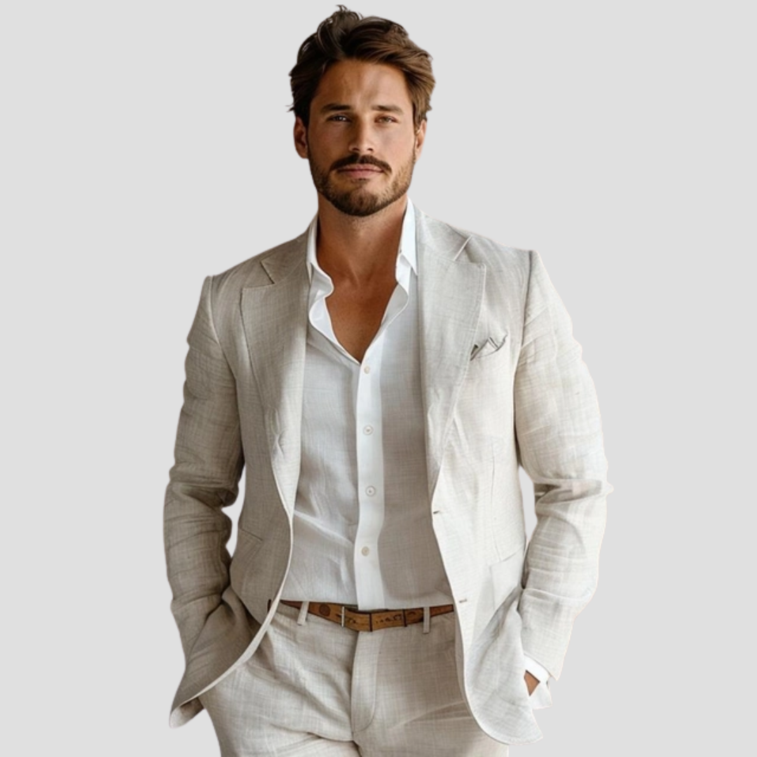 The Old Money Atelier | Refined Linen Blazer