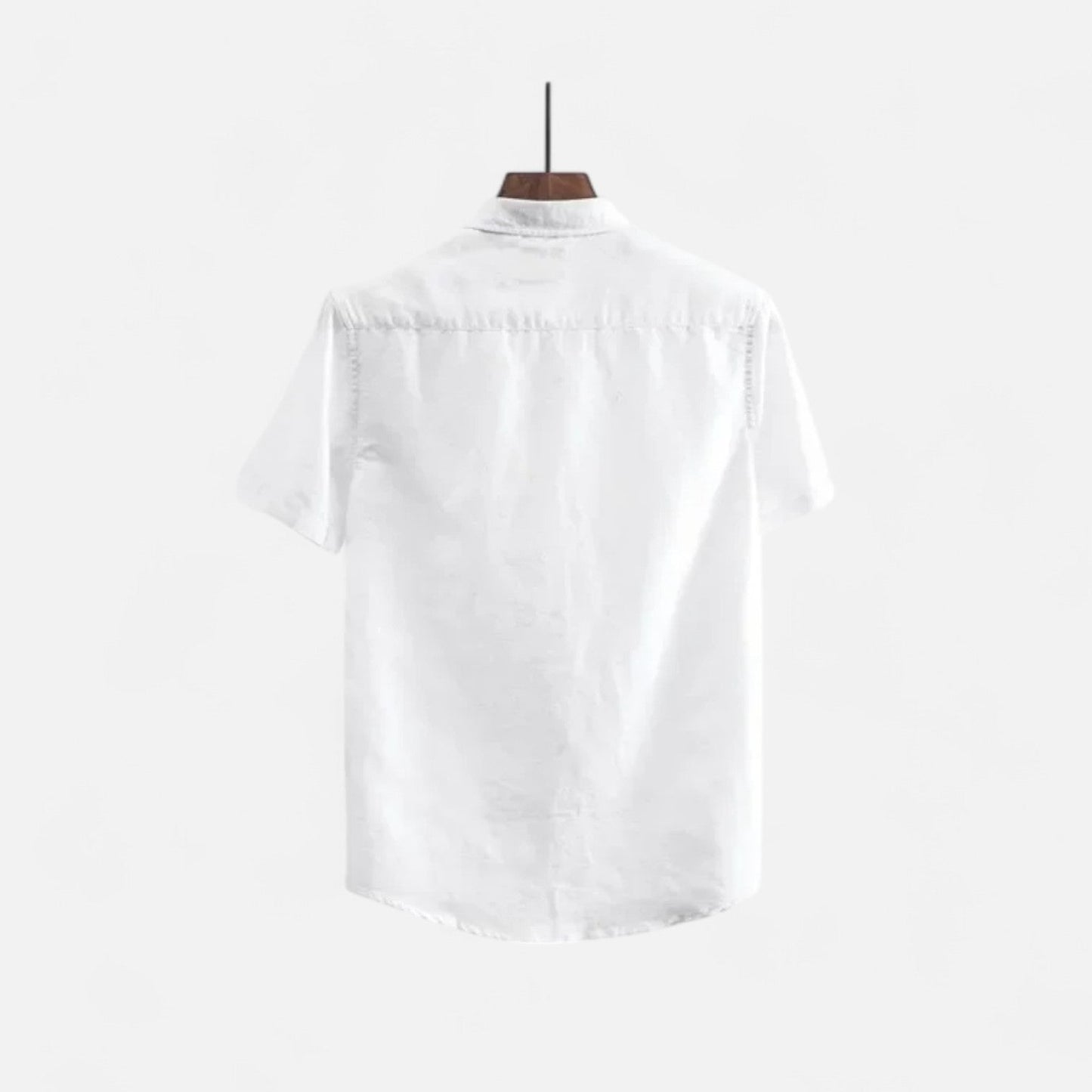 The Old Money Atelier | Men’s Linen Short-Sleeved Shirt – Lightweight Comfort