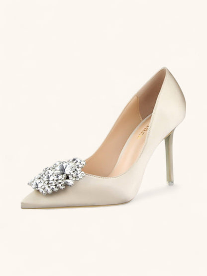 The Old Money Atelier | Gracie's Leather High Heels