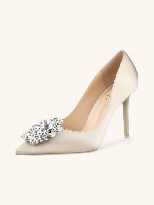 The Old Money Atelier | Gracie's Leather High Heels
