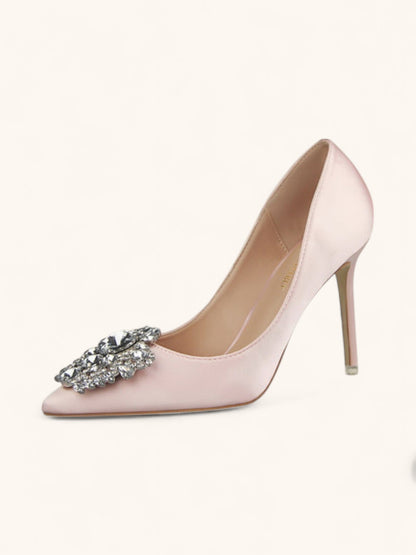 The Old Money Atelier | Gracie's Leather High Heels