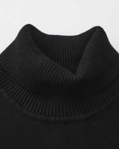 The Old Money Atelier Gstaad Merino Wool Turtleneck