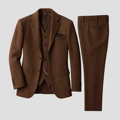 The Old Money Atelier Classic Three-Piece Suit