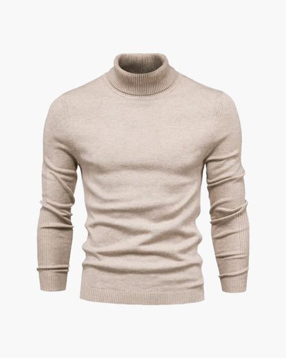 The Old Money Atelier Gstaad Merino Wool Turtleneck