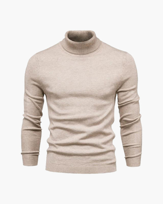 The Old Money Atelier Gstaad Merino Wool Turtleneck