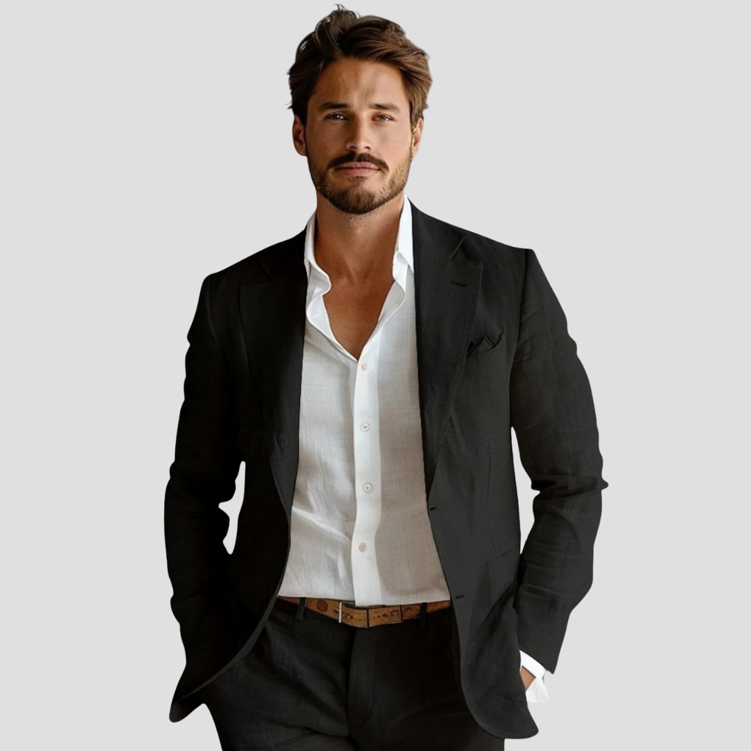 The Old Money Atelier | Refined Linen Blazer