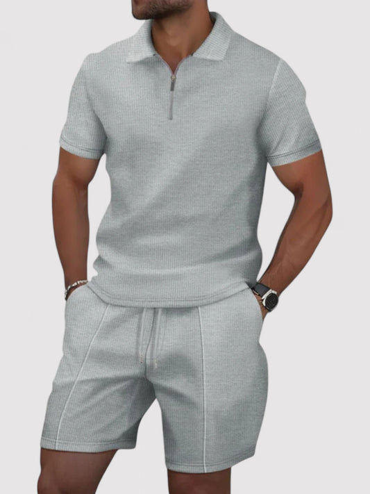 Men's Premium Co-ord Set - Polo Shirt and Shorts