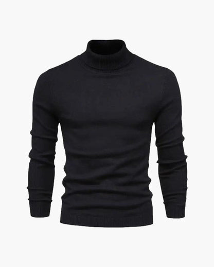 The Old Money Atelier Gstaad Merino Wool Turtleneck