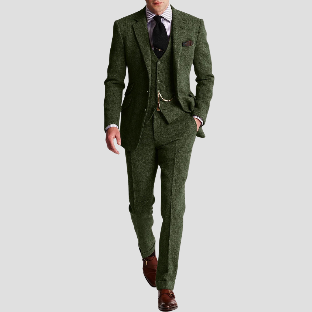 The Old Money Atelier Classic Three-Piece Suit