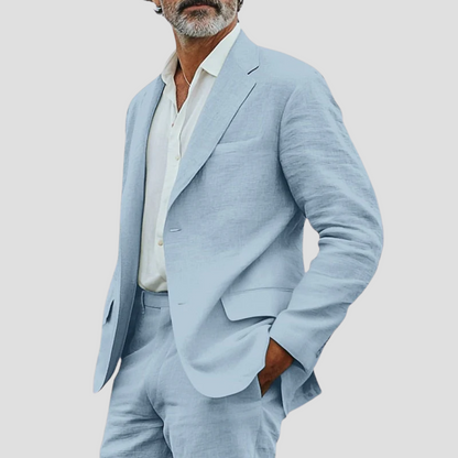 The Old Money Atelier | Classic Linen Suit
