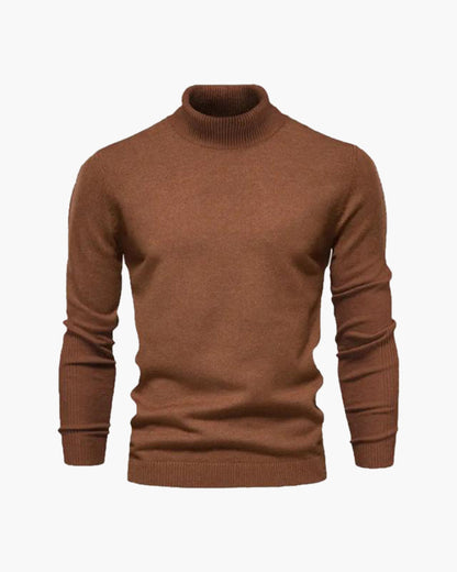 The Old Money Atelier Gstaad Merino Wool Turtleneck