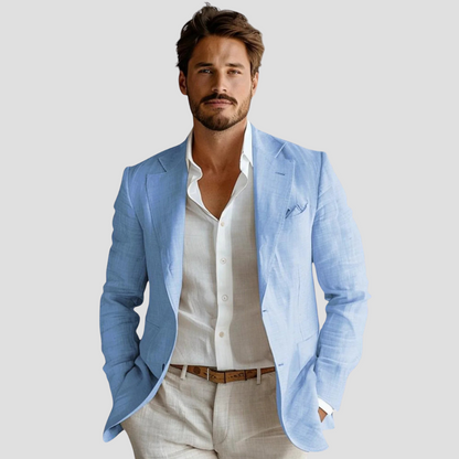 The Old Money Atelier | Refined Linen Blazer