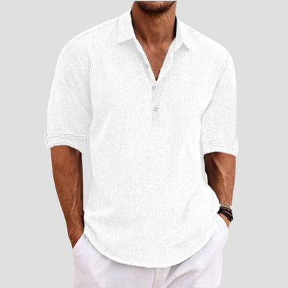 The Old Money Atelier | Casual Linen Shirt