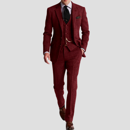The Old Money Atelier Classic Three-Piece Suit