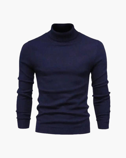 The Old Money Atelier Gstaad Merino Wool Turtleneck
