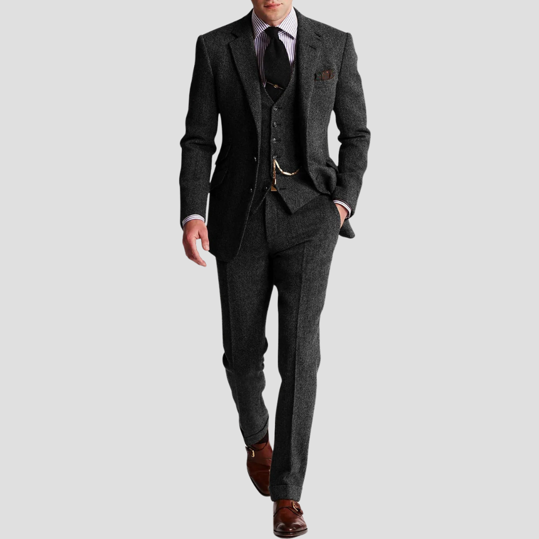 The Old Money Atelier Classic Three-Piece Suit