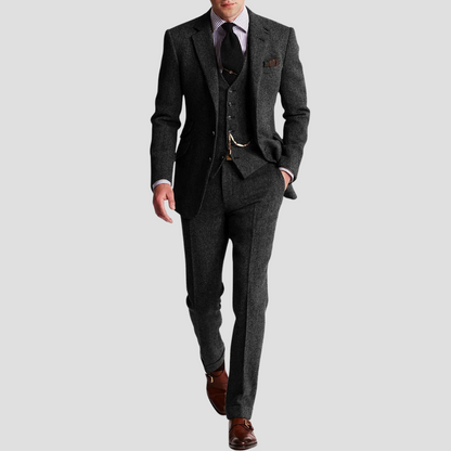 The Old Money Atelier Classic Three-Piece Suit