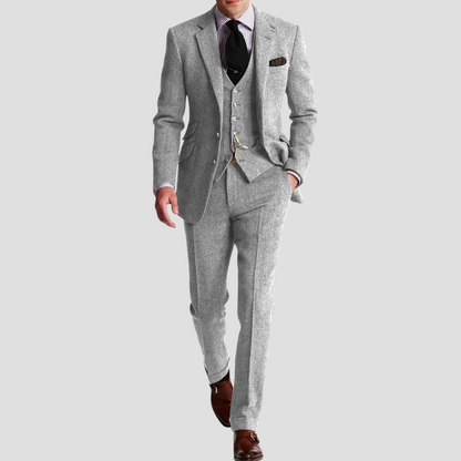 The Old Money Atelier Classic Three-Piece Suit