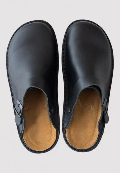 Orthopaedic Leather Shoes-Slippers Unisex