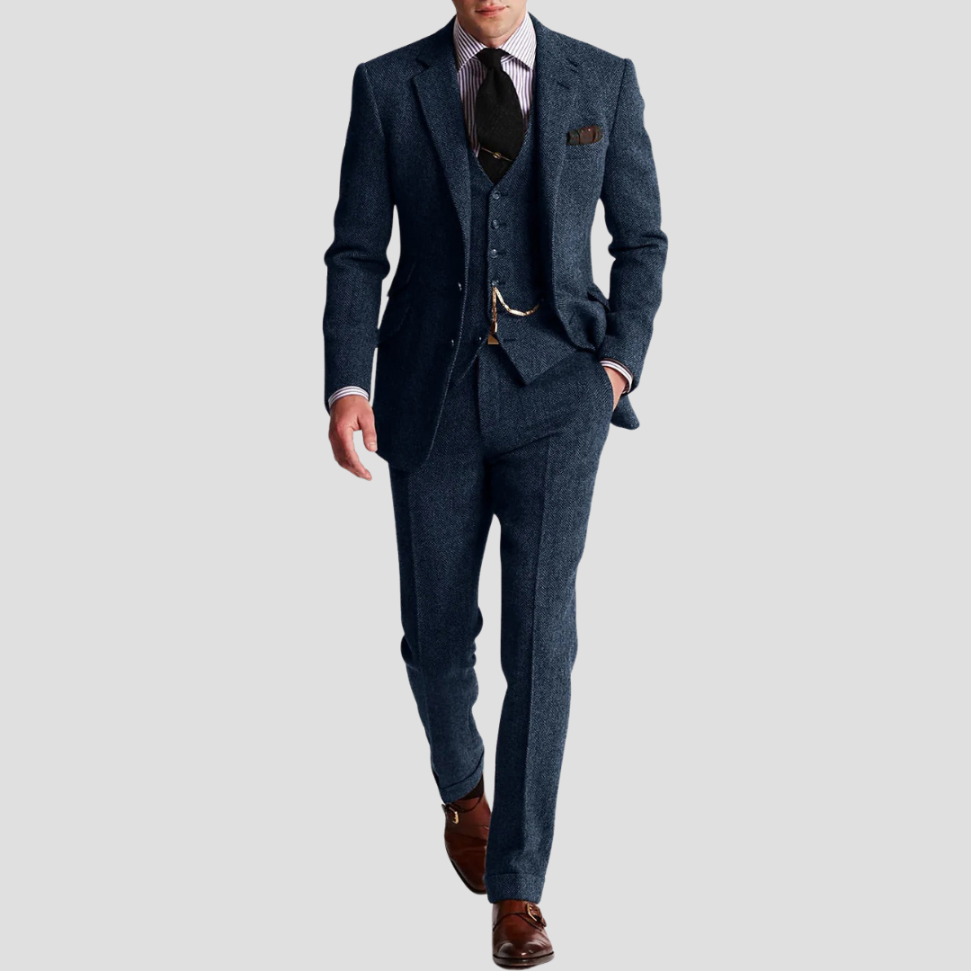The Old Money Atelier Classic Three-Piece Suit