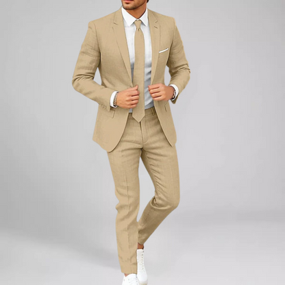 The Old Money Atelier | Casual Two-Piece Men's Suit