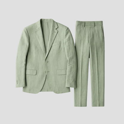 The Old Money Atelier | Classic Linen Suit